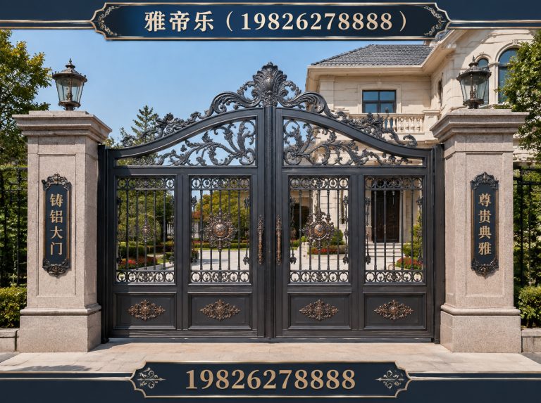 泗洪县铸铝大门展示图